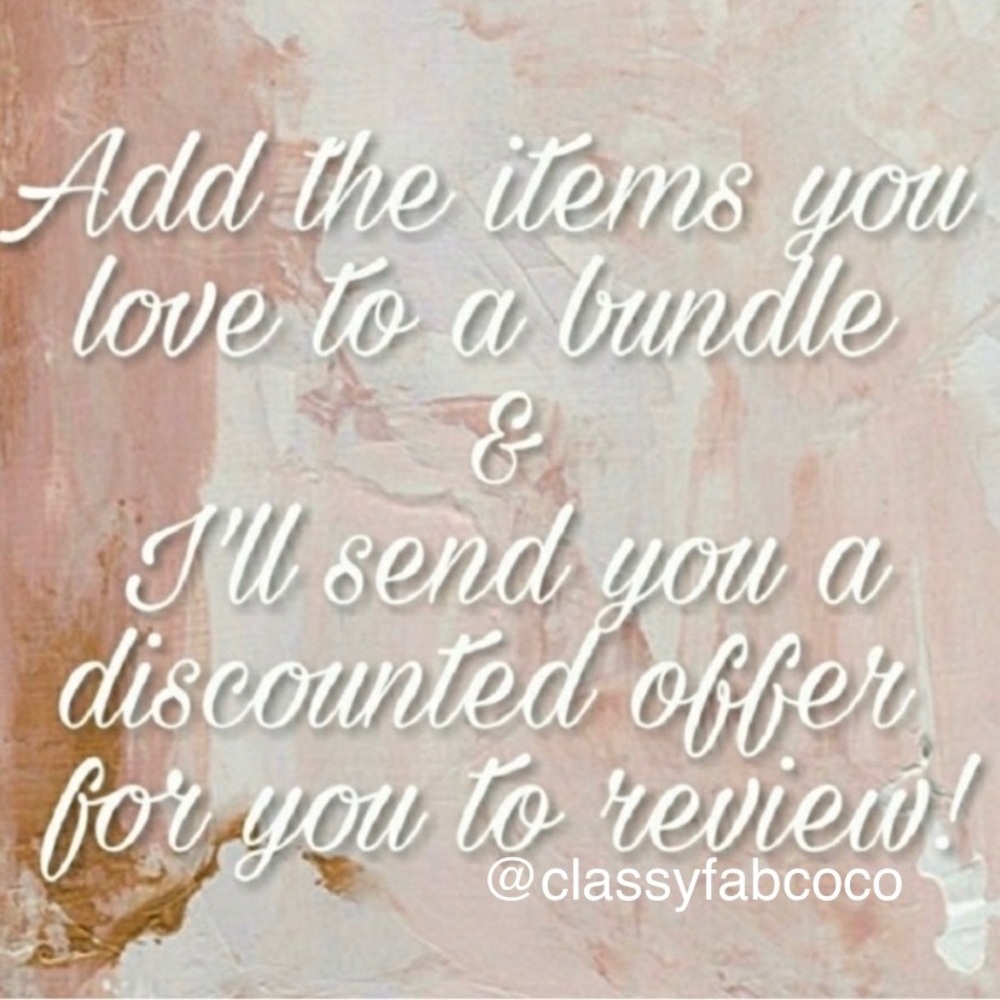 ❤️ BUNDLE & SAVE ❤️